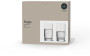 Szklanka wysoka SAGA GLASS 2-szt, transparentny