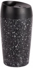 Kubek LOKE 240 ml, czarno-biały