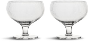 BLANKA COUPE GLASS, 2-PCS, CLEAR
