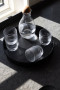 HANNA ROUND TRAY, BLACK