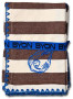 NAPKIN BUBBA OYSTER 2PCS/SET, BROWN