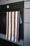 KITCHEN TOWEL BUBBA OYSTER 2PCS/SET, BROWN