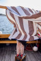 TABLE CLOTH BUBBA OYSTER, BROWN