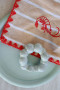 NAPKIN RING PORTO 4PCS/SET, MINTY GREEN