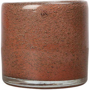 Candle holder Calore XS, Rusty red