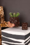 CANDLE HOLDER LARANNE S, BROWN