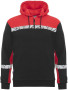 7104 Bluza 1/2 zip z kapturem
